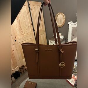 Michael Kors Tan Tote Bag